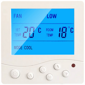 WiFi Smart Thermostat HVAC System with 220V Modern Design - Hospitality Enviro Tech