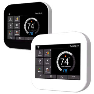 Smart Thermostat MC6 with LoRaWiFi Control Touchscreen ABS - Hospitality Enviro Tech