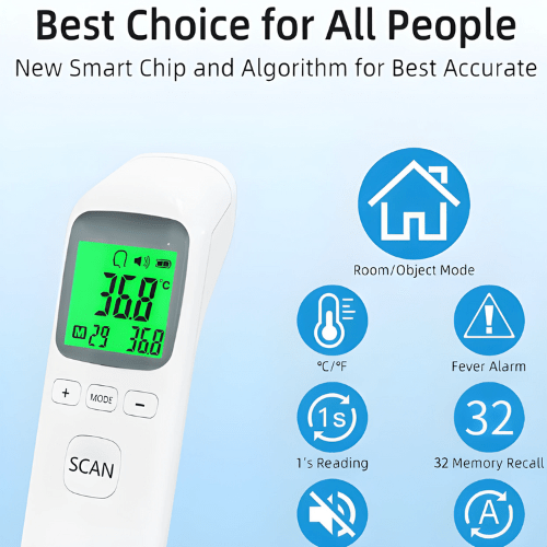 Hospitality Enviro Tech Wireless Digital Baby Infrared Thermometer - Image 4