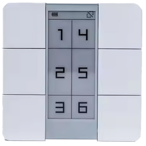 LoRaWAN Smart Scene Controller with E-Ink Display - Hospitality Enviro Tech