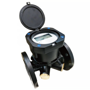 Black Cast Steel Water Meter with IP68 Protection - Hospitality Enviro Tech