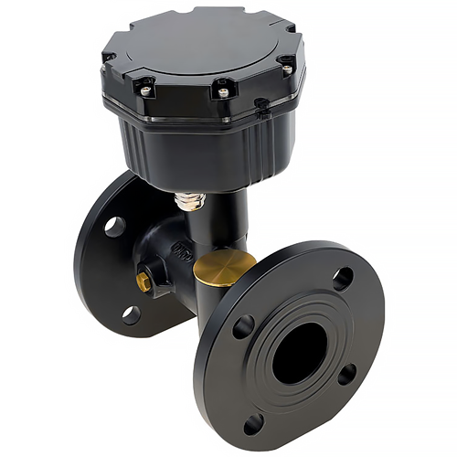 Black Cast Steel Water Meter with IP68 Protection - Hospitality Enviro Tech - Image 2