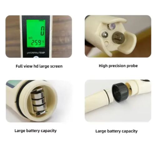 4-in-1 pH, H₂, ORP & Temperature Water Quality Tester- Hospitality Enviro Tech - Image 3