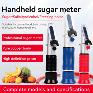 Hospitality Enviro Tech Handheld Alcohol Refractometer Hydrometer Wine