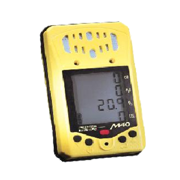 Four-Gas Detector (H2S, CO, O2, Flammable, Peak Read )