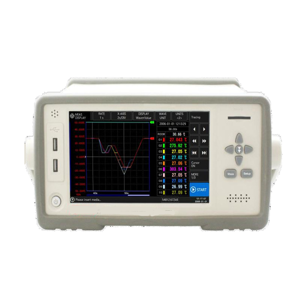 Multi-Channel Temperature Meter With Realtime Data Record