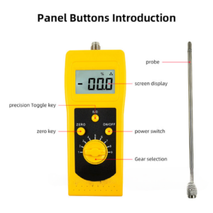 Hospitality Enviro Tech Chemical Powder Moisture Meter Feed Coal Hygrometer