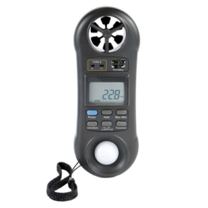 Hospitality Enviro Tech Environmental Quality Meter Wind Speed Air Volume and Hygrometer