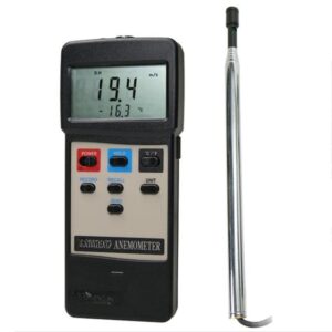 High-Precision Anemometer with Temperature Sensor - Hospitality Enviro Tech
