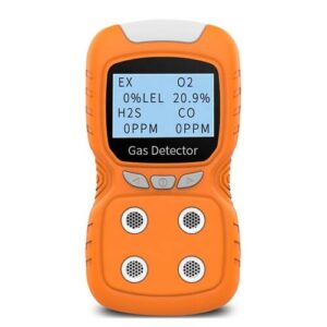 Hospitality Enviro Tech Portable Multi Gas Detector 4 Gas Monitor with Micro Clip