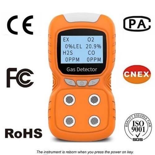 Hospitality Enviro Tech Portable Multi Gas Detector 4 Gas Monitor with Micro Clip - Image 2