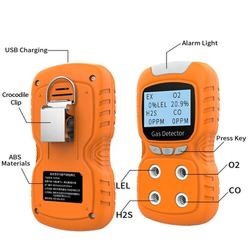 Hospitality Enviro Tech Portable Multi Gas Detector 4 Gas Monitor with Micro Clip - Image 5
