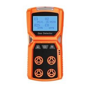 Hospitality Enviro Tech Portable CO H2S O2 Ex(LEL) 4 Gases Detector