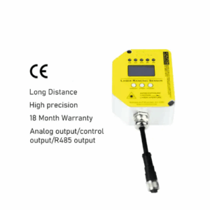 Digital Laser Sensor, DC 10-30V, 5-Digit Display, IP 65, 1mm Resolution - Hospitality Enviro Tech