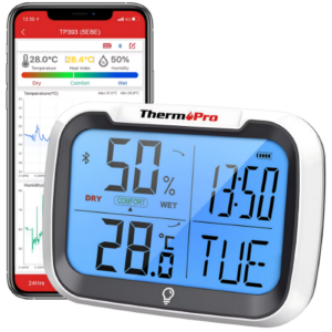 Smart Wireless Digital Room Humidity and Temperature Sensor - Hospitality Enviro Tech