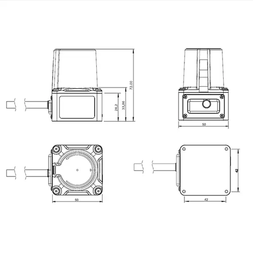 Infrared Obstacle Avoidance Sensor, 270° Scan, 0.5° Resolution, IP67 - Hospitality Enviro Tech - Image 4